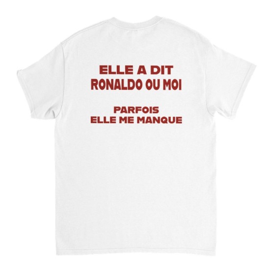 Elle a dit Ronaldo ou moi