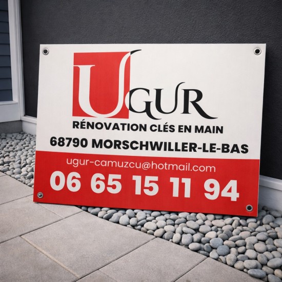 Panneau de Chantier Personnalisé